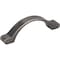 Elements 3" Center-to-Center Brushed Pewter Arched Seaver Cabinet Pull 511-3BNBDL - alternate 1